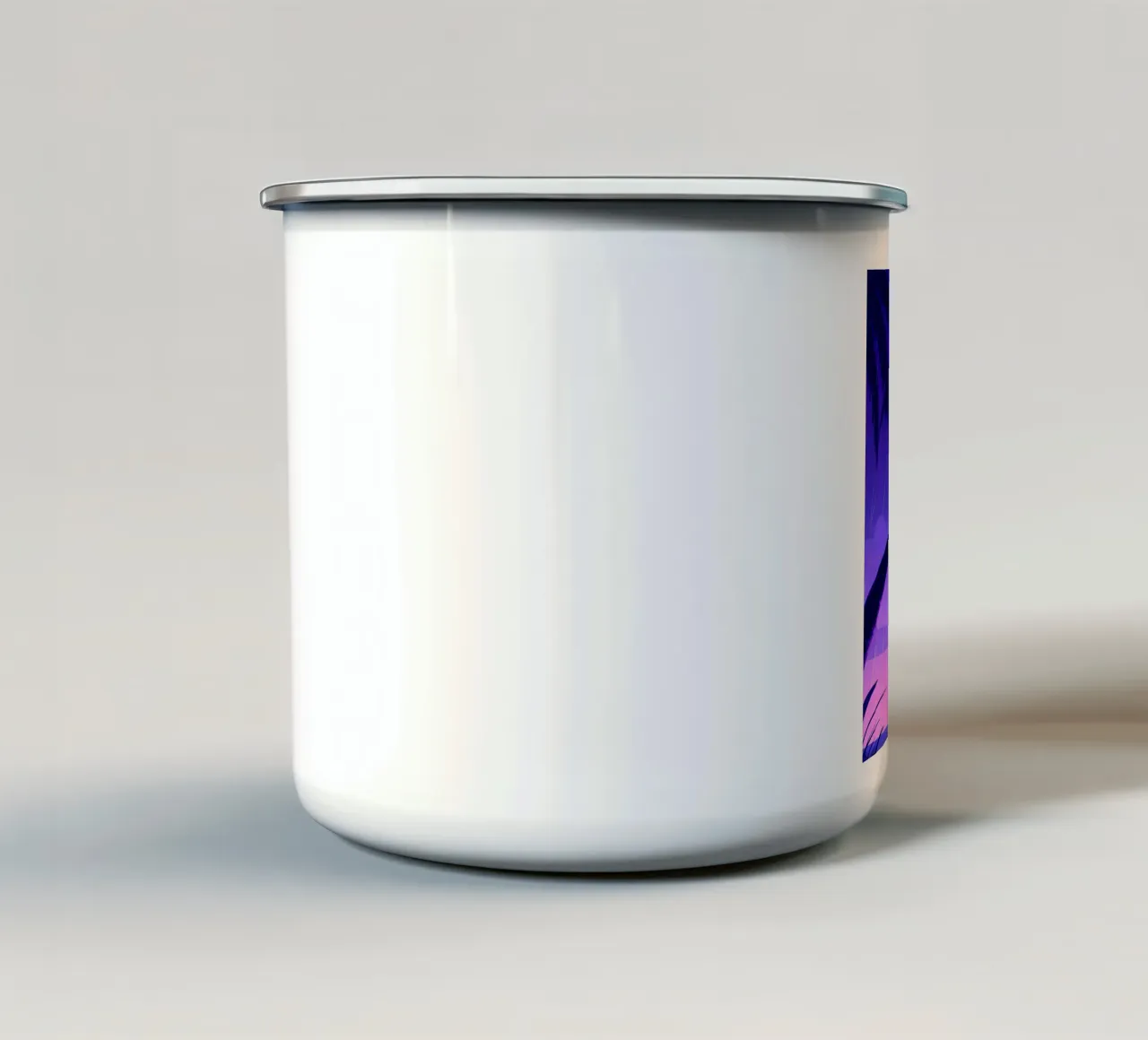 Riposo su amaca Lofi Art tazza in smalto da LoFi Gallery