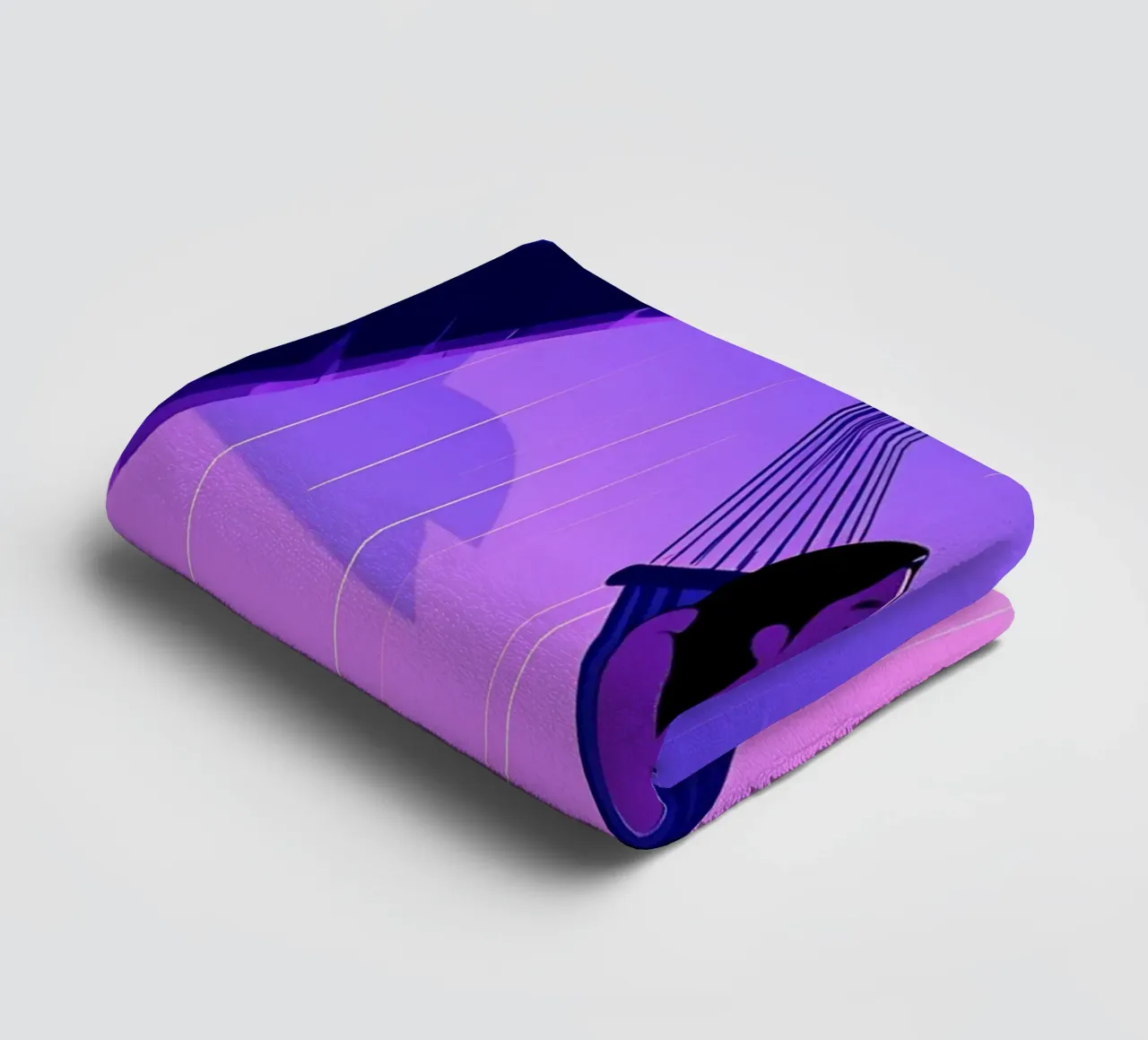 Resting On Hammock Lofi Art towel by LoFi Gallery
