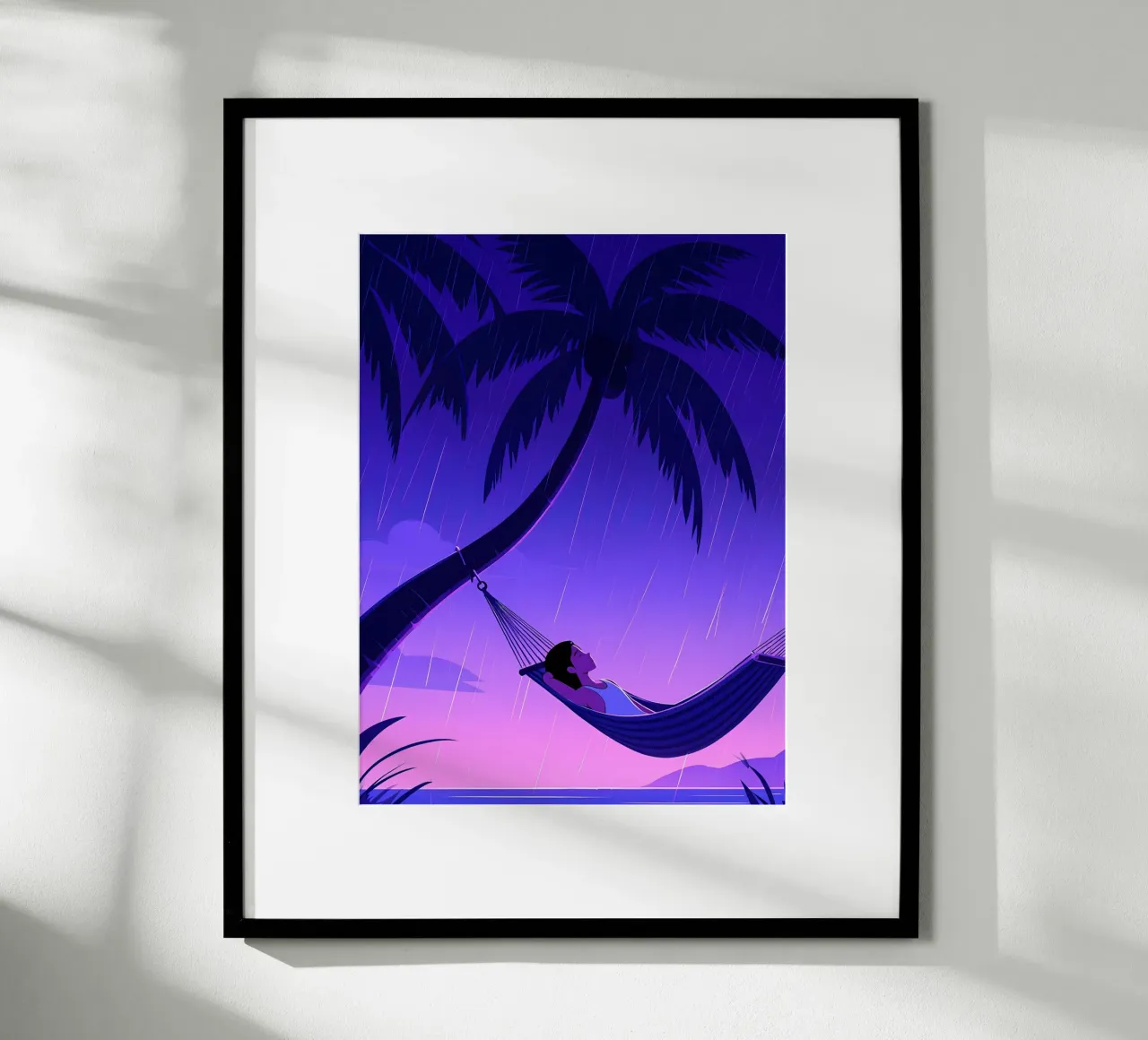 Resting On Hammock Lofi Art hahnemühle by LoFi Gallery