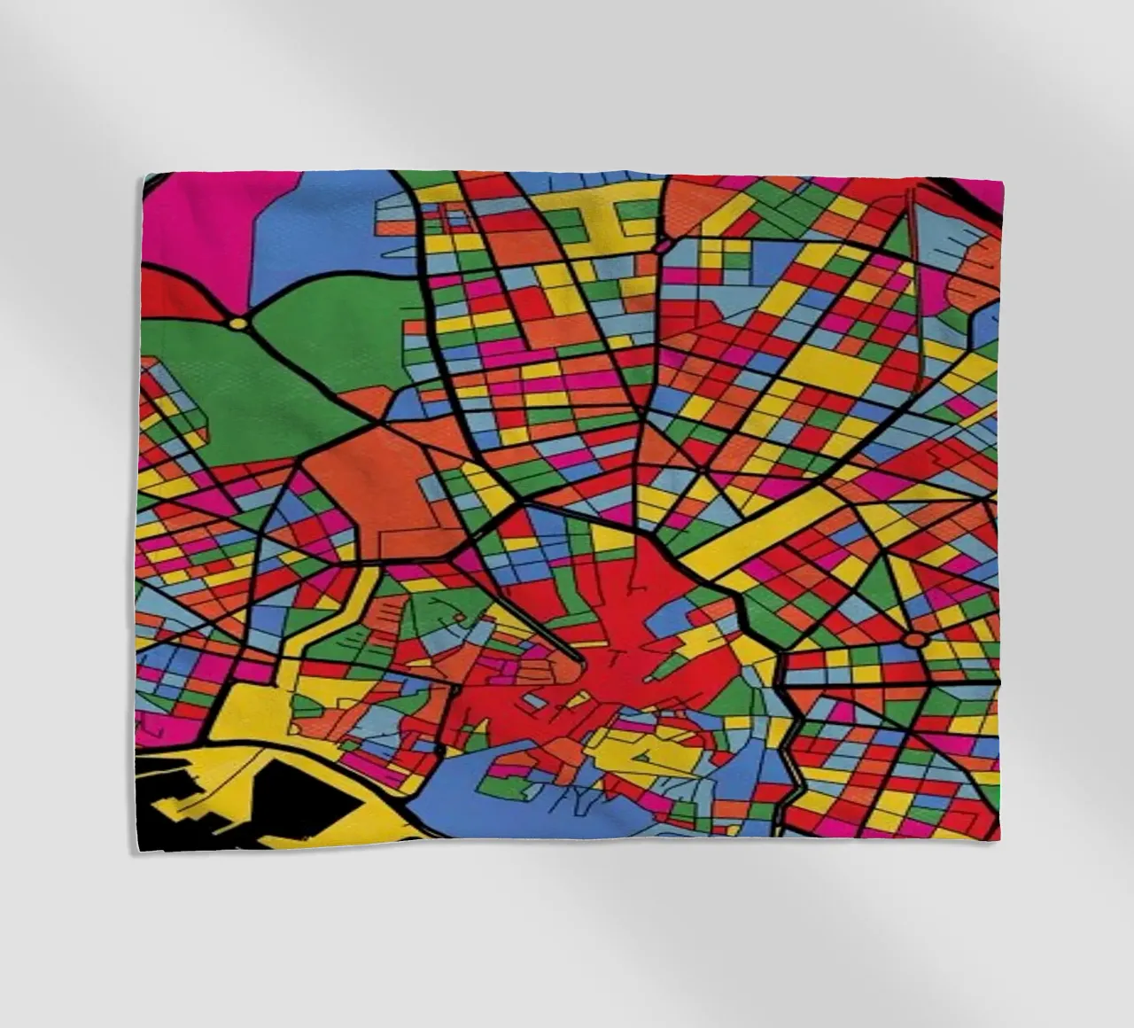 Palma de Mallorca telo mare da The Cartography Collection