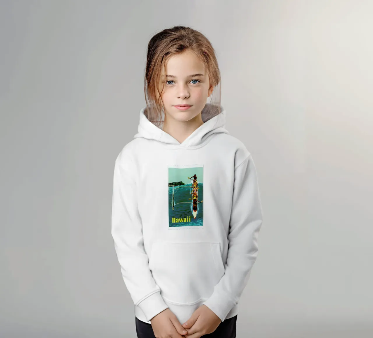 hawaii3 kids hoodie by Robert Livingston