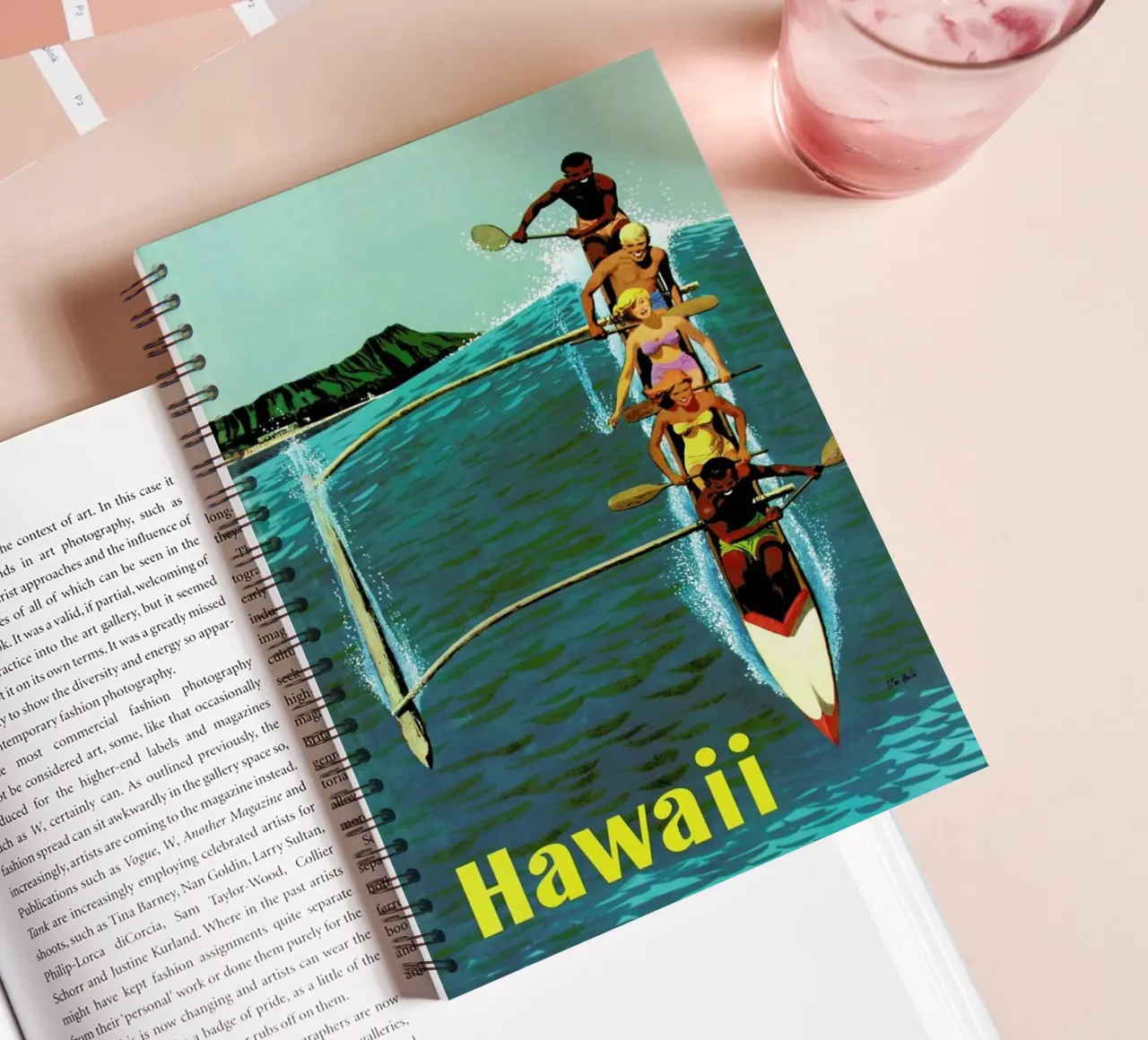hawaii3 notitieboek met spiraal van Robert Livingston