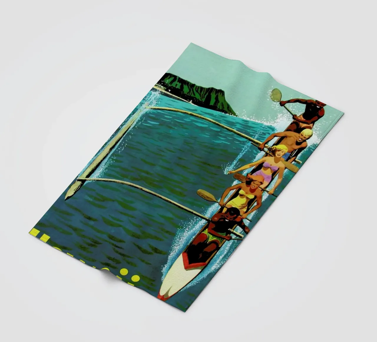 hawaii3 fleece blanket by Robert Livingston