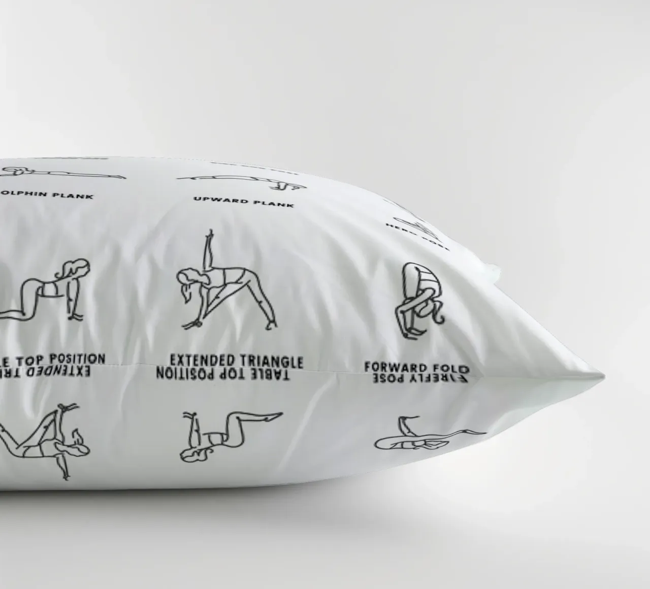 Yoga Chart cuscino da daylight design studio