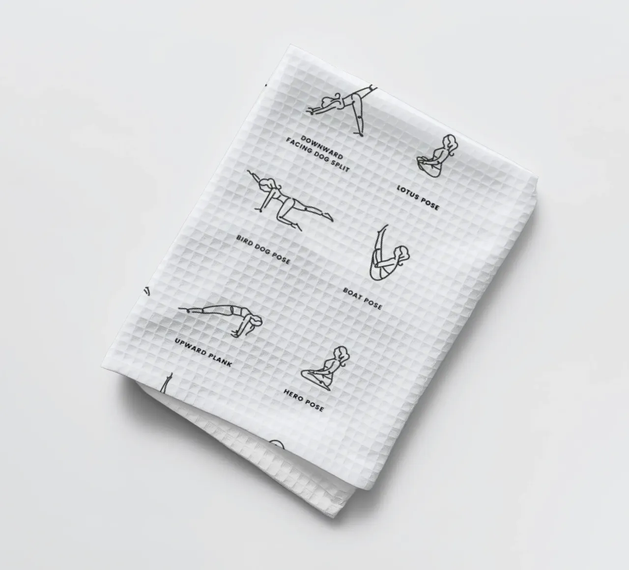Yoga Chart canovaccio da cucina da daylight design studio