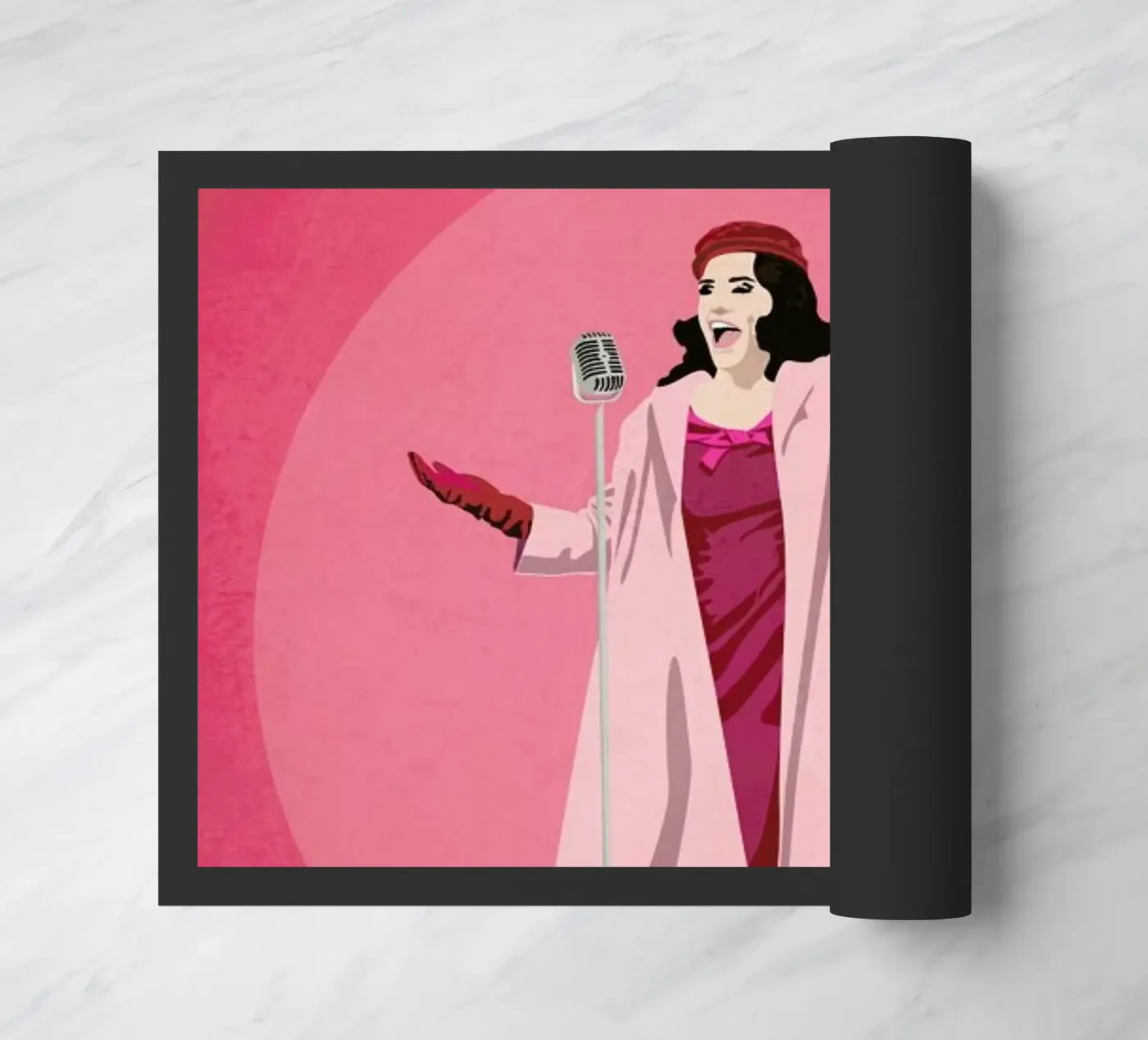 Die wunderbare Mrs. Maisel Fußmatte von Fräulein Fisher