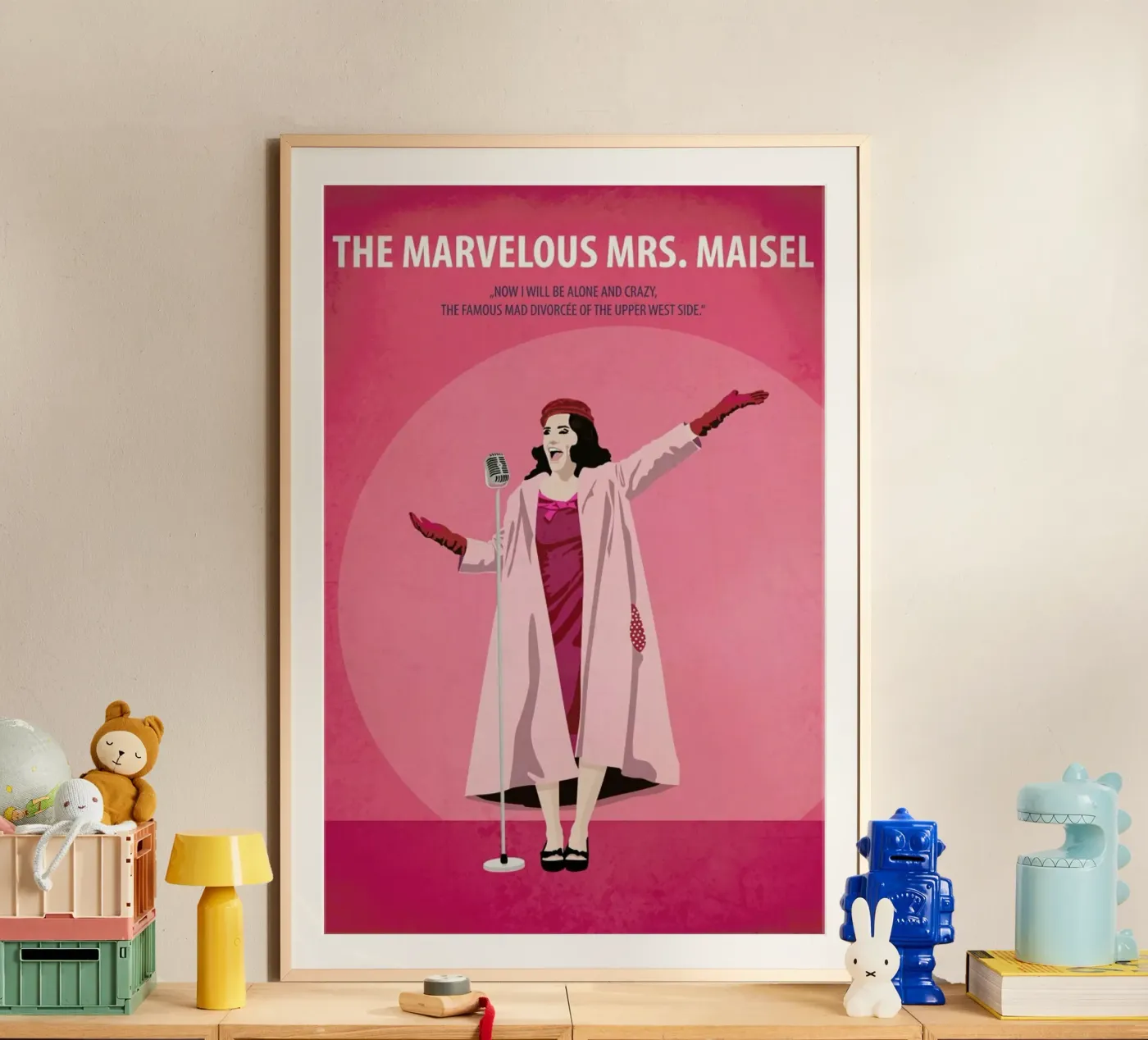 Die wunderbare Mrs. Maisel Poster von Fräulein Fisher