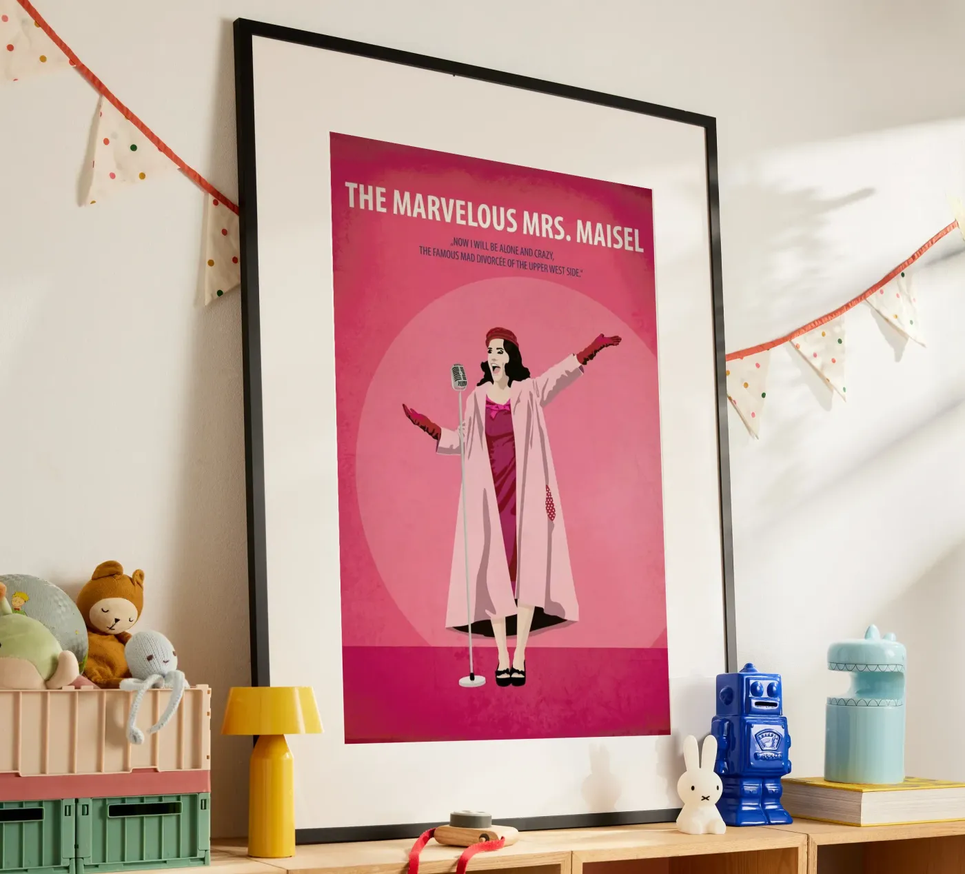Die wunderbare Mrs. Maisel Poster von Fräulein Fisher