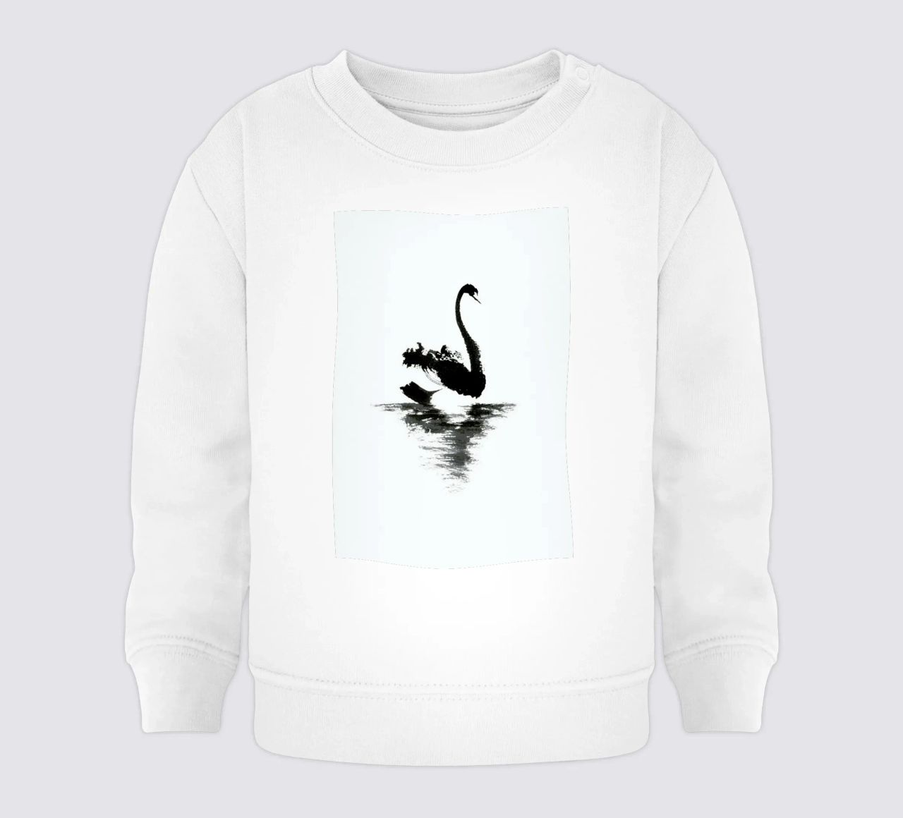 Black Swan II felpa neonato da Flora & Fauna