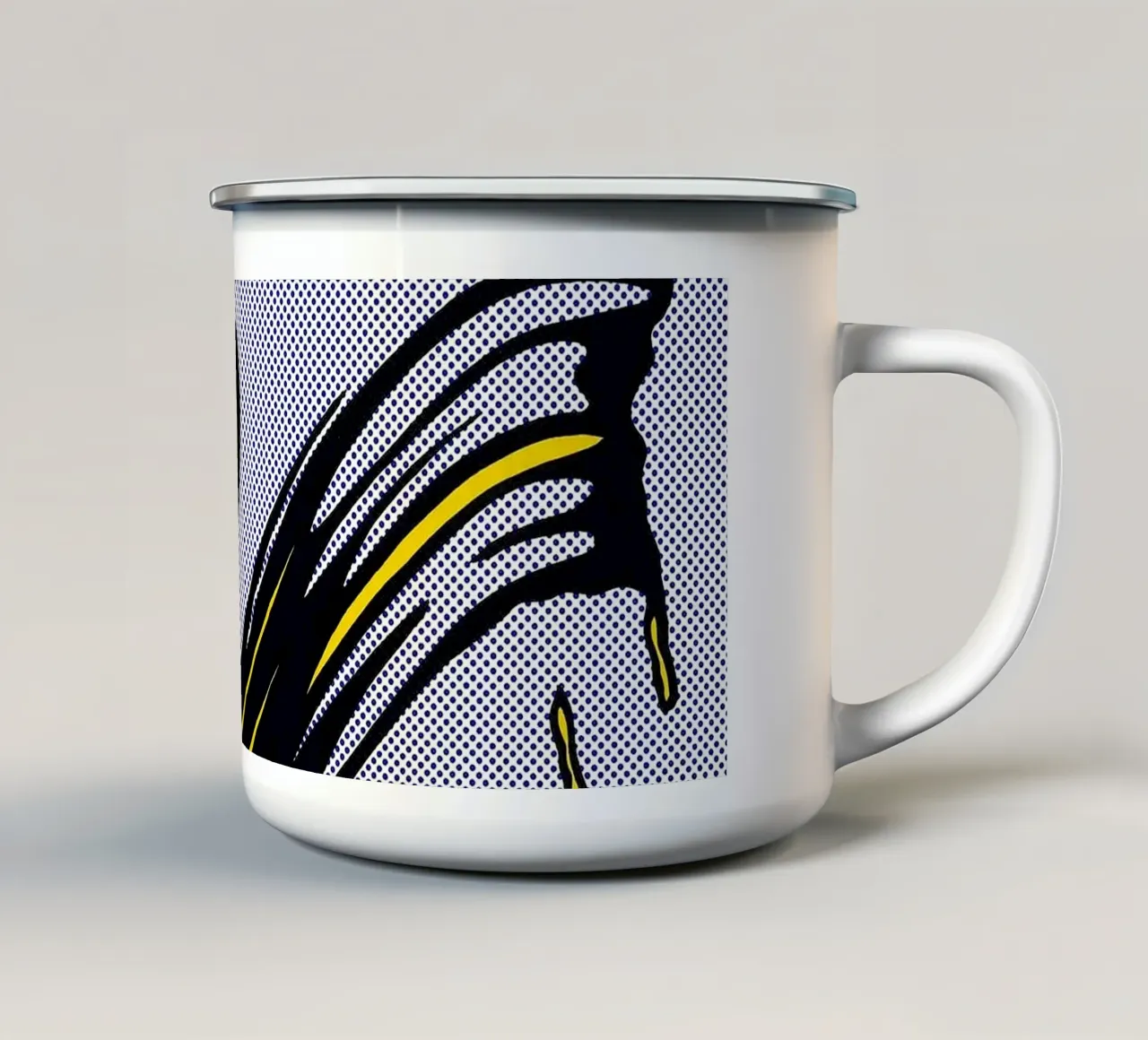 Pennellata 1965 tazza in smalto da Ettyhmoz