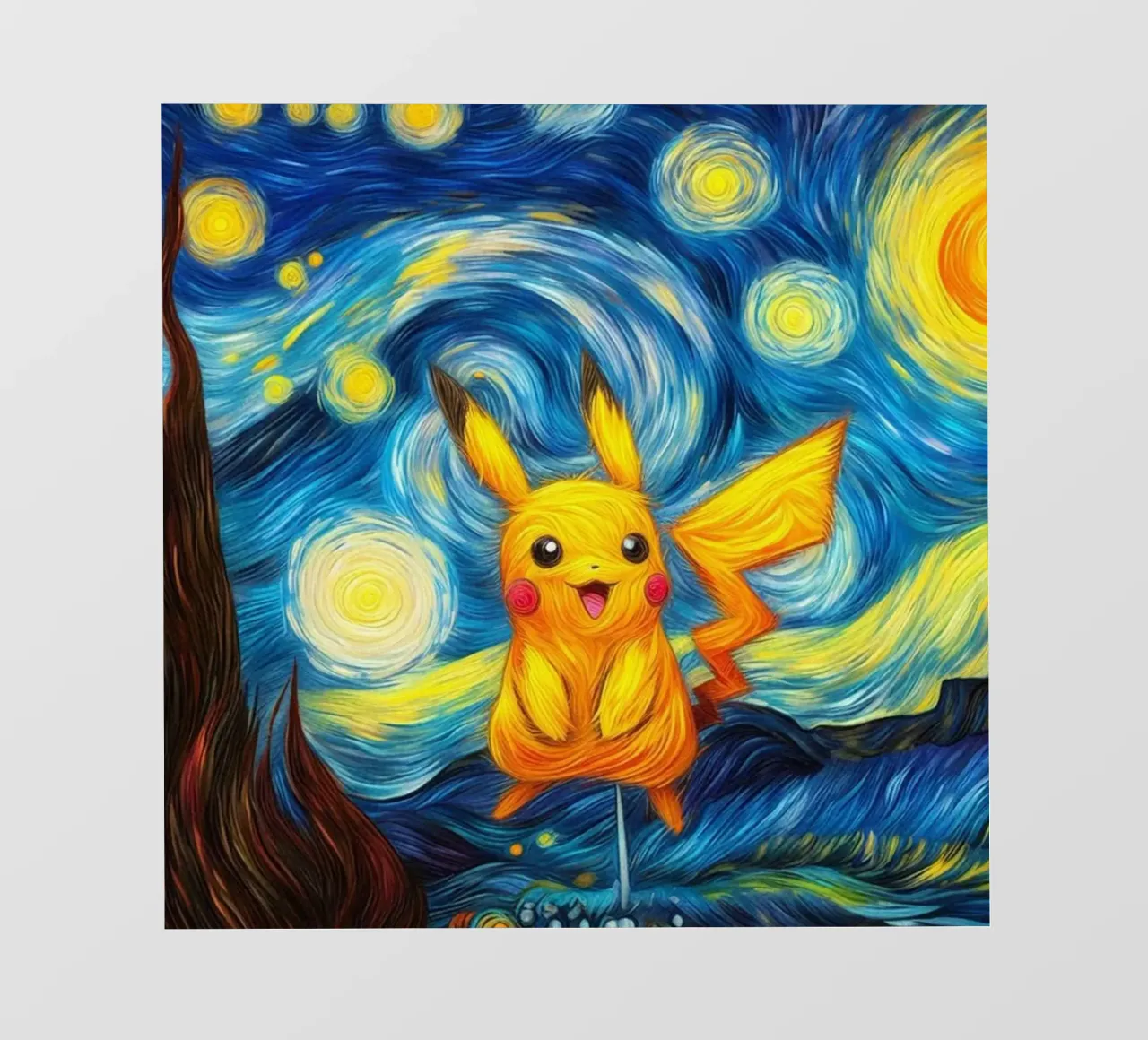 Il simpatico Pikachu pellicola backlit da withandname