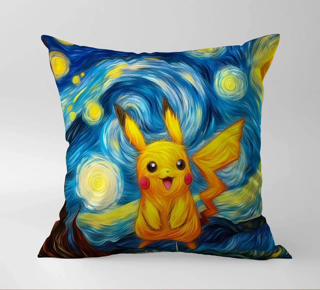 Il simpatico Pikachu cuscino da withandname