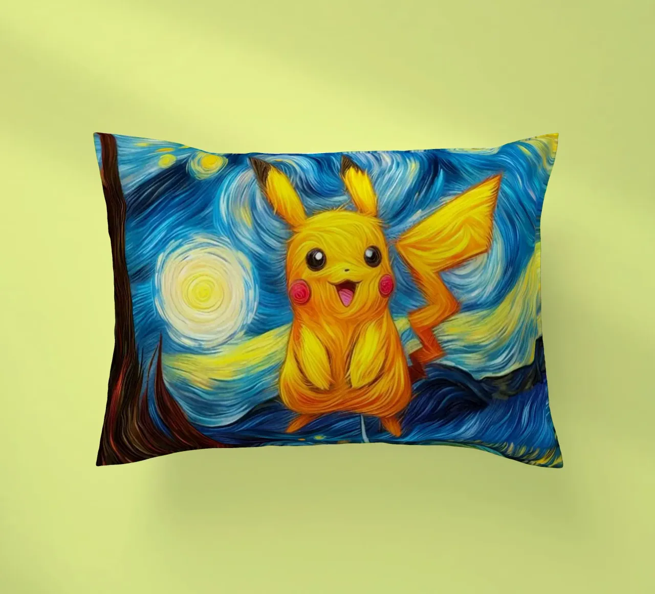 Il simpatico Pikachu cuscino da withandname