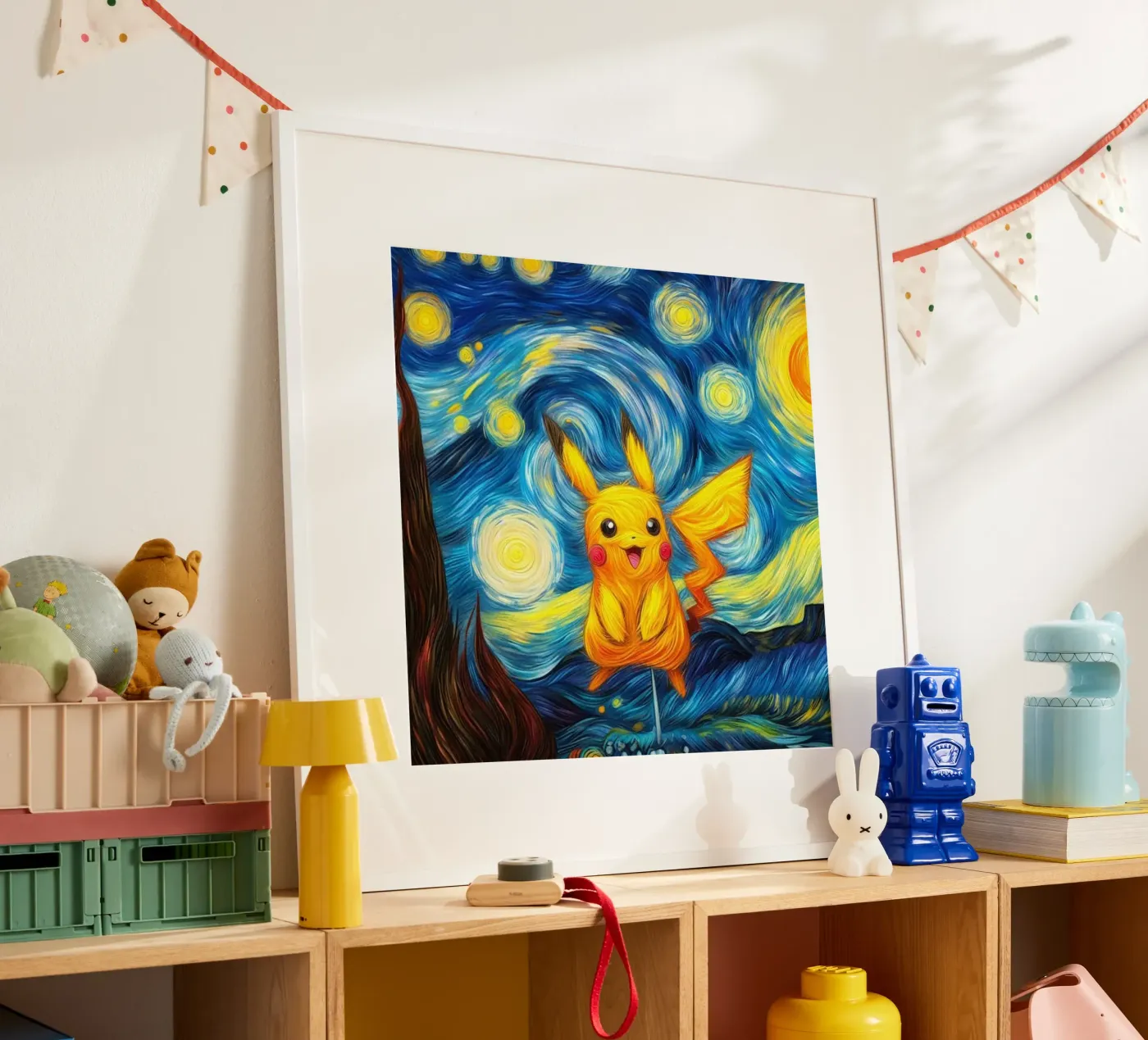 Il simpatico Pikachu poster da withandname