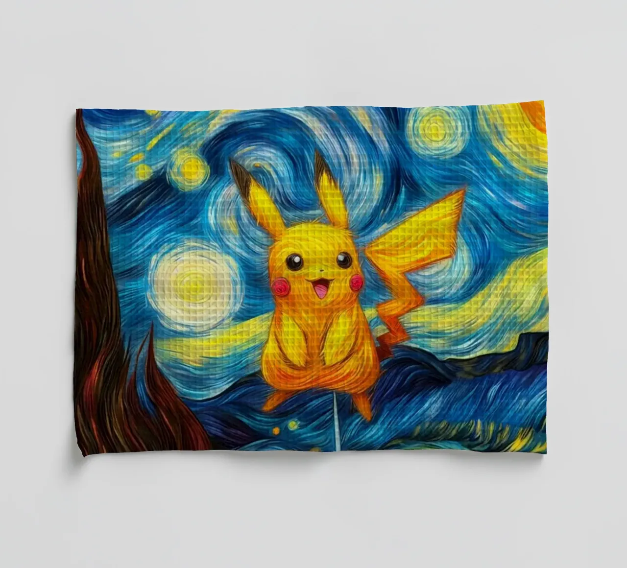 Il simpatico Pikachu canovaccio da cucina da withandname