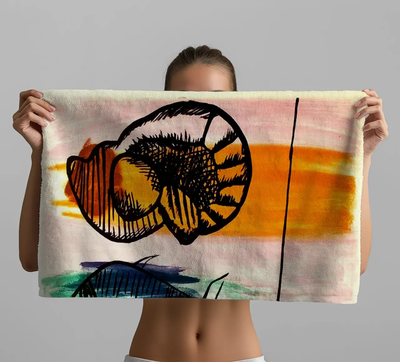 The Catch 1953 towel by Ettyhmoz