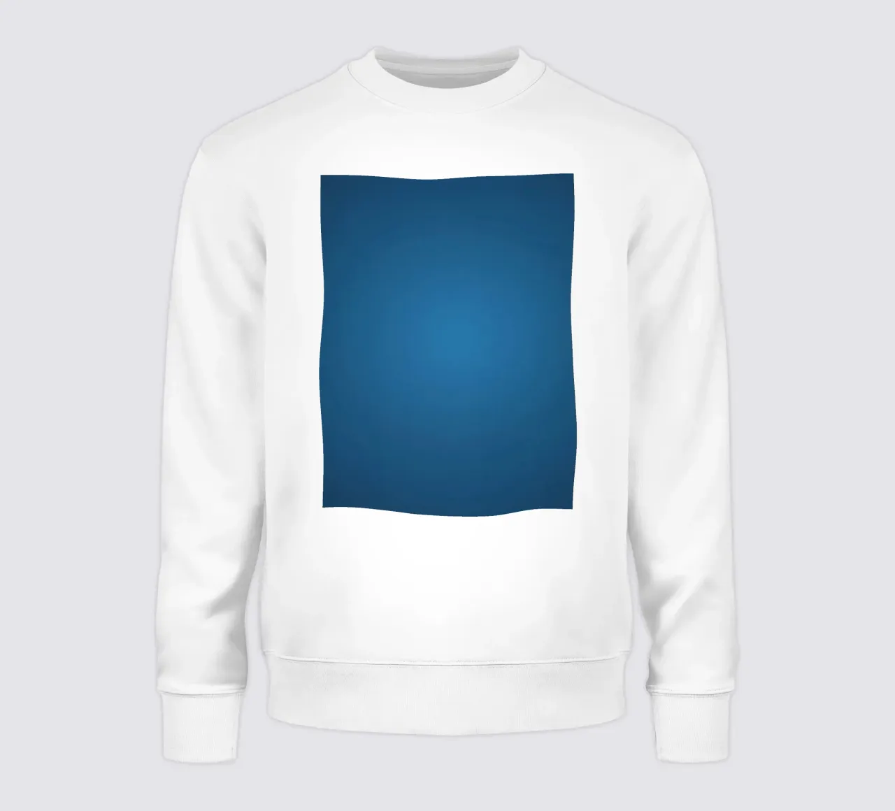 Diseño abstracto de fondo azul sudadera de DesignDoodle