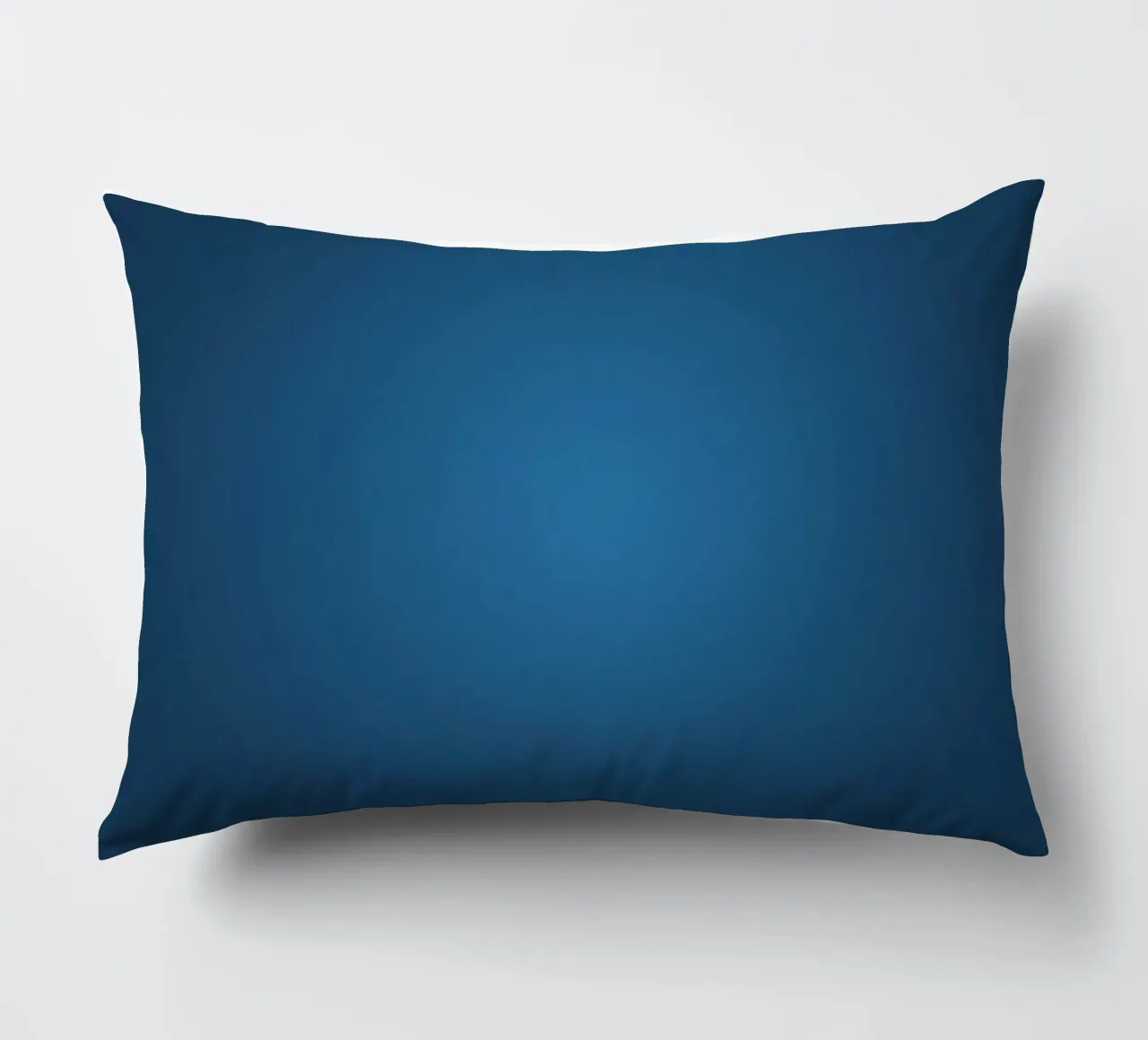Abstraktes blaues Hintergrunddesign Kissen von DesignDoodle