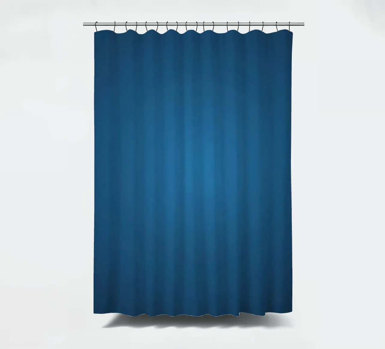 Abstraktes blaues Hintergrunddesign Duschvorhang von DesignDoodle