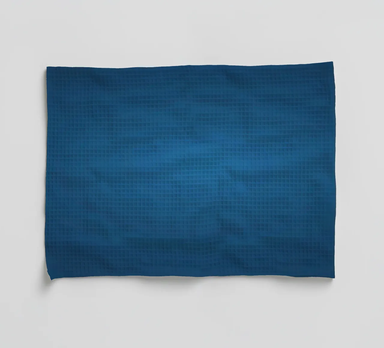 Dessin abstrait sur fond bleu torchon de DesignDoodle