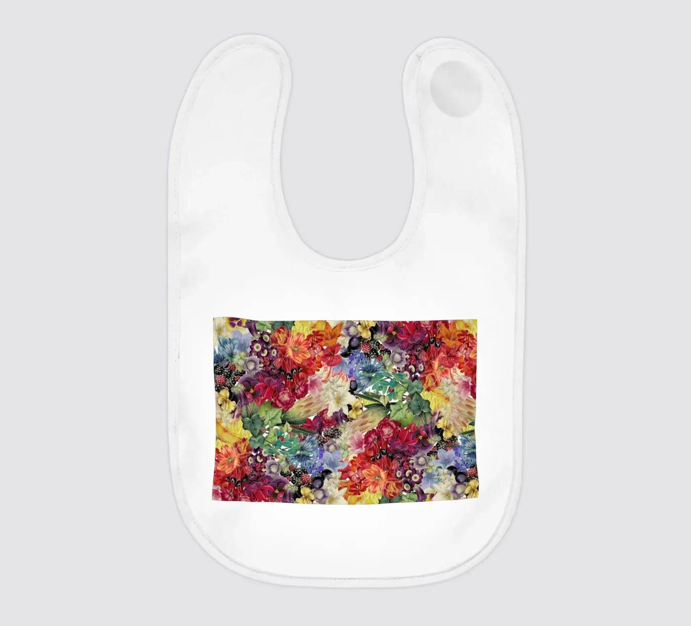 Flowers Babylätzchen von The Gently Unfurling Sneak