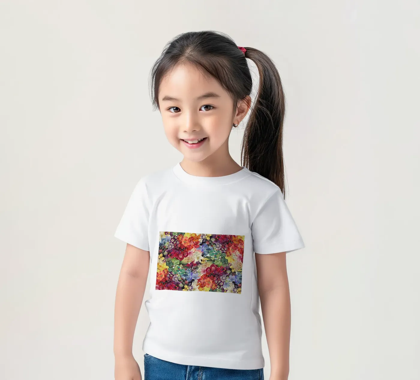 Flowers t-shirt bambini da The Gently Unfurling Sneak