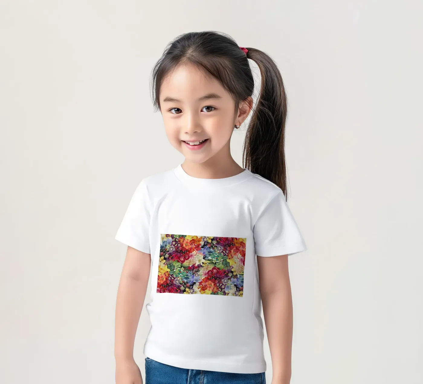 Flowers t-shirt bambini da The Gently Unfurling Sneak