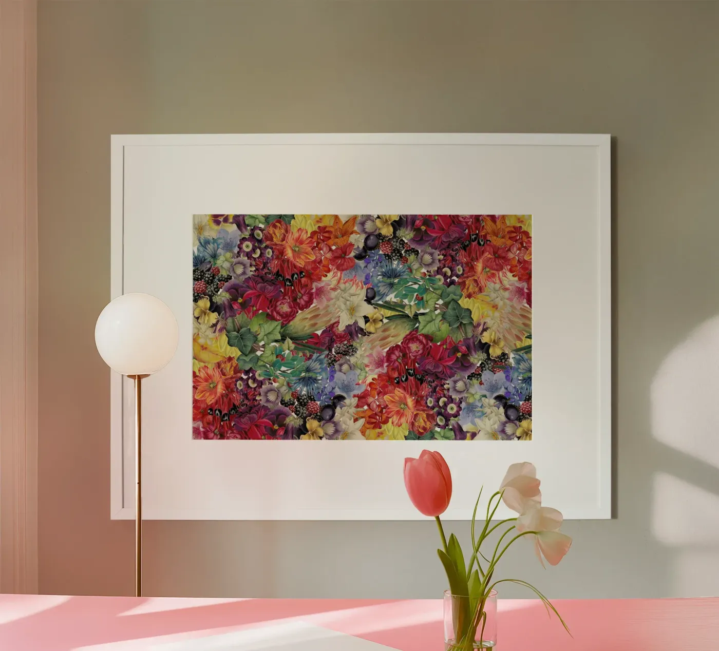 Flowers poster by The Gently Unfurling Sneak