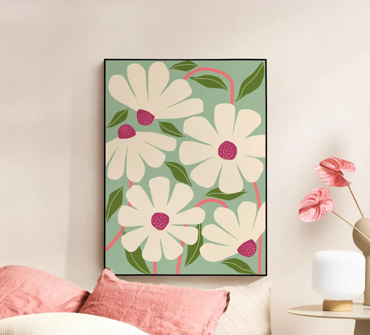 Wild Daisies - Spring plexiglass da Gale Switzer