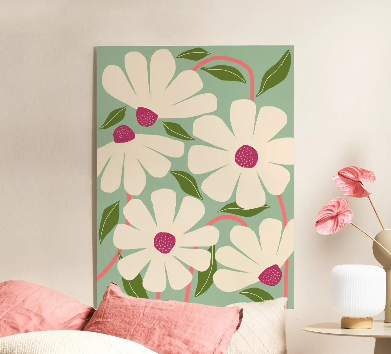 Wild Daisies - Spring plexiglass da Gale Switzer