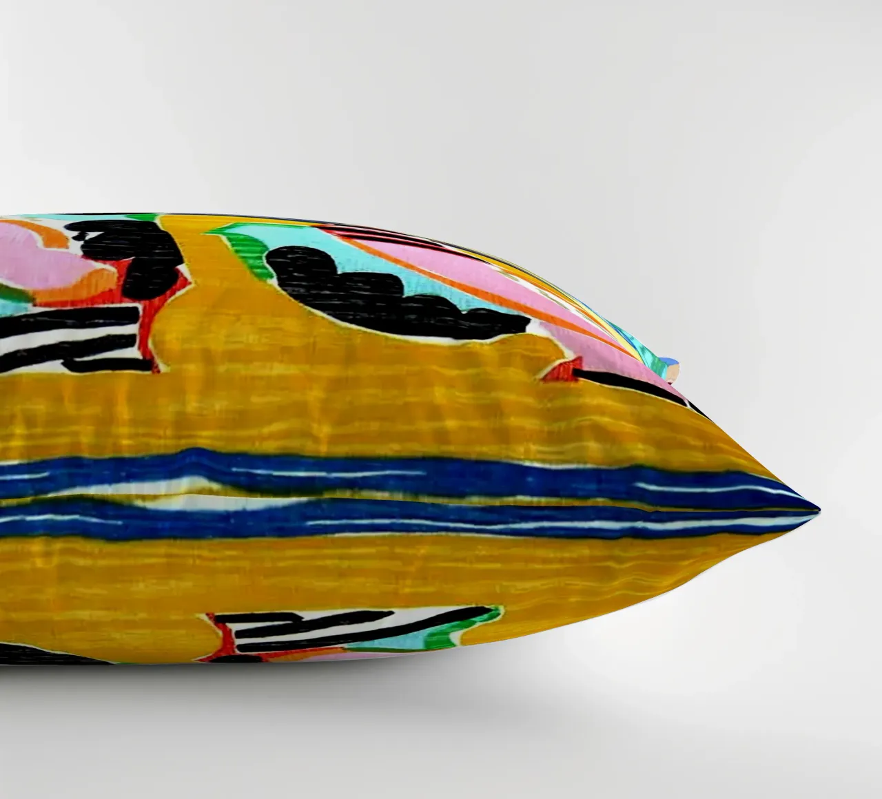 Kabuki Space decorative cushion by Ettyhmoz