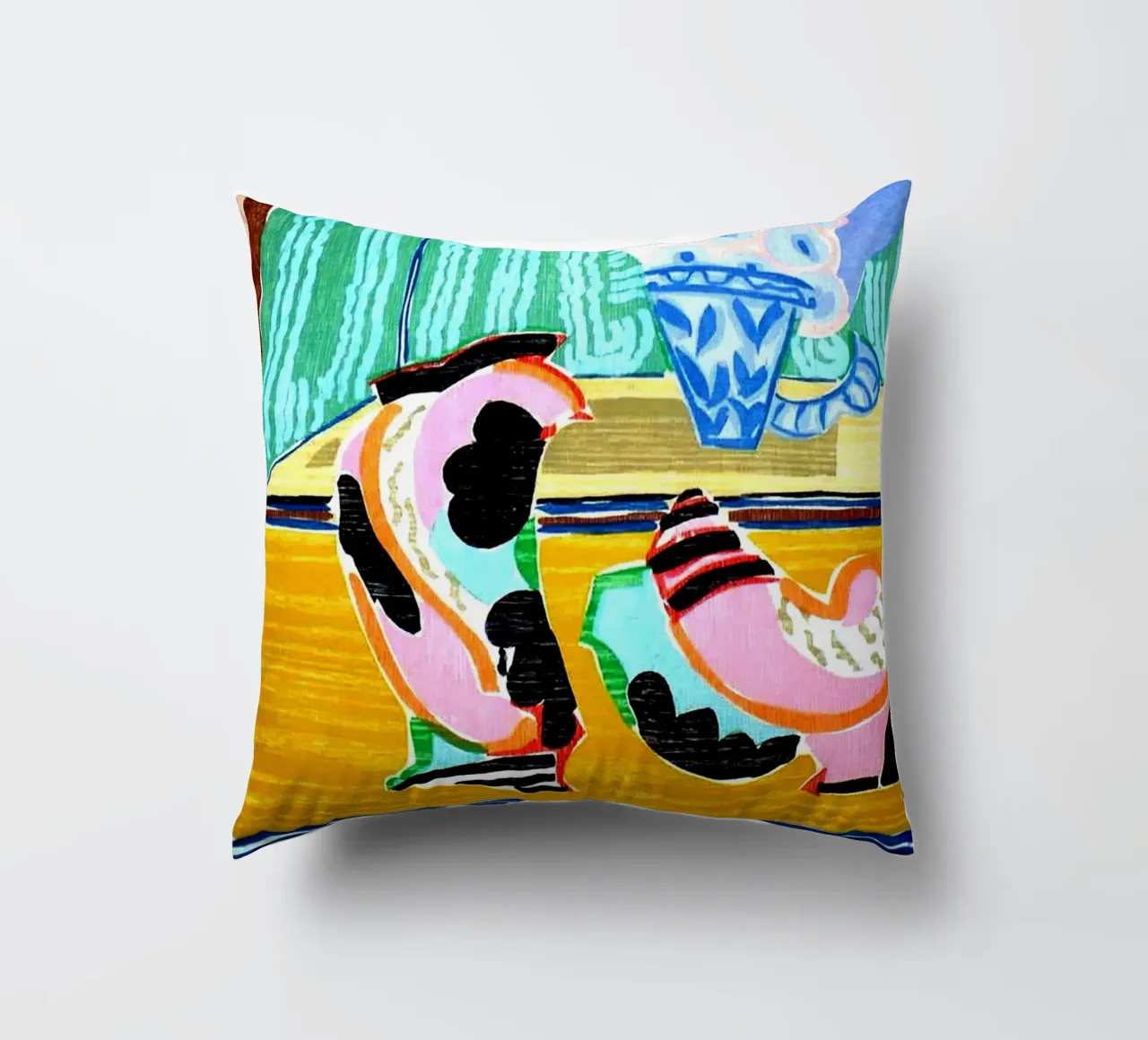 Kabuki Space decorative cushion by Ettyhmoz
