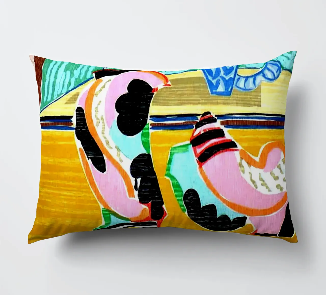 Kabuki Space decorative cushion by Ettyhmoz