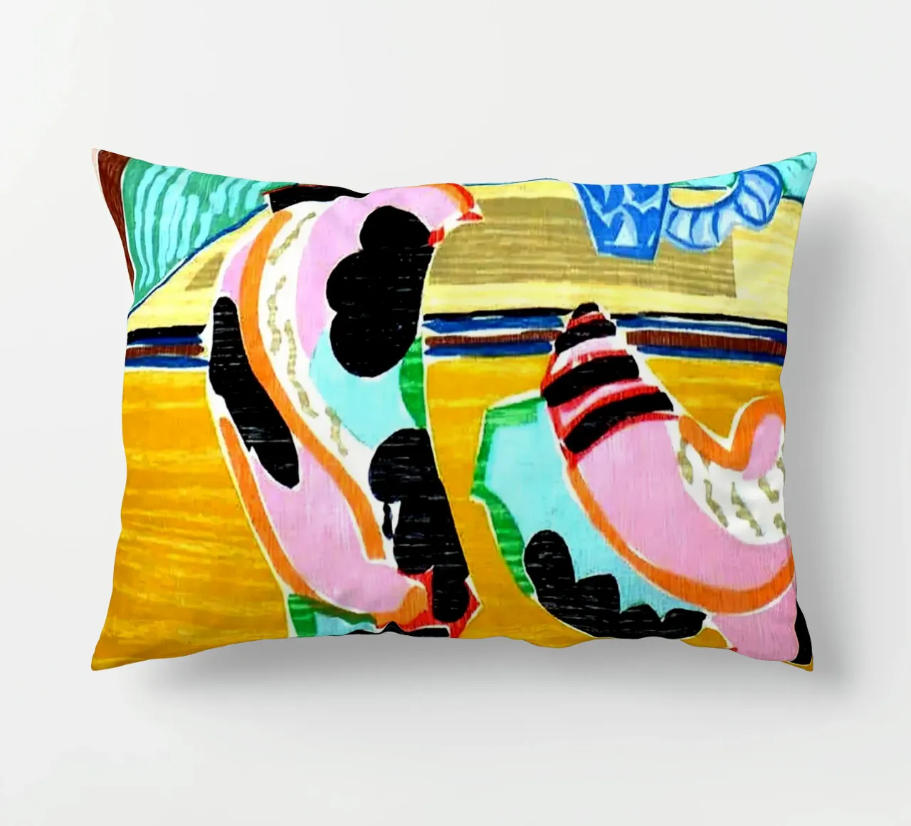 Kabuki Space decorative cushion by Ettyhmoz