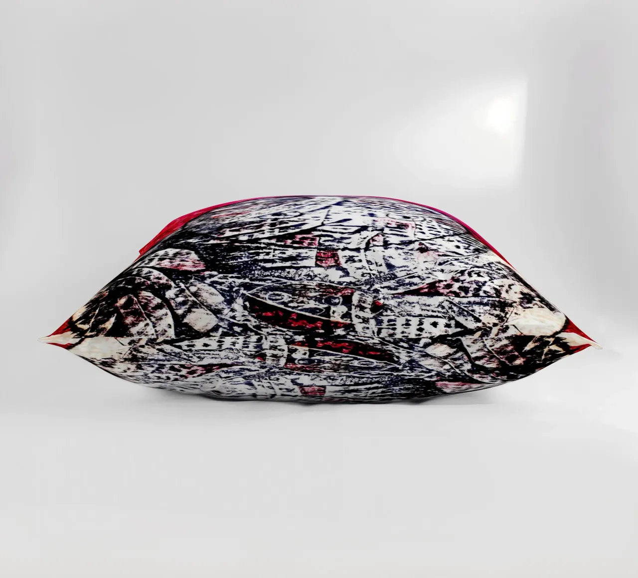 Hibou Lithograph 1955 decorative cushion by Ettyhmoz