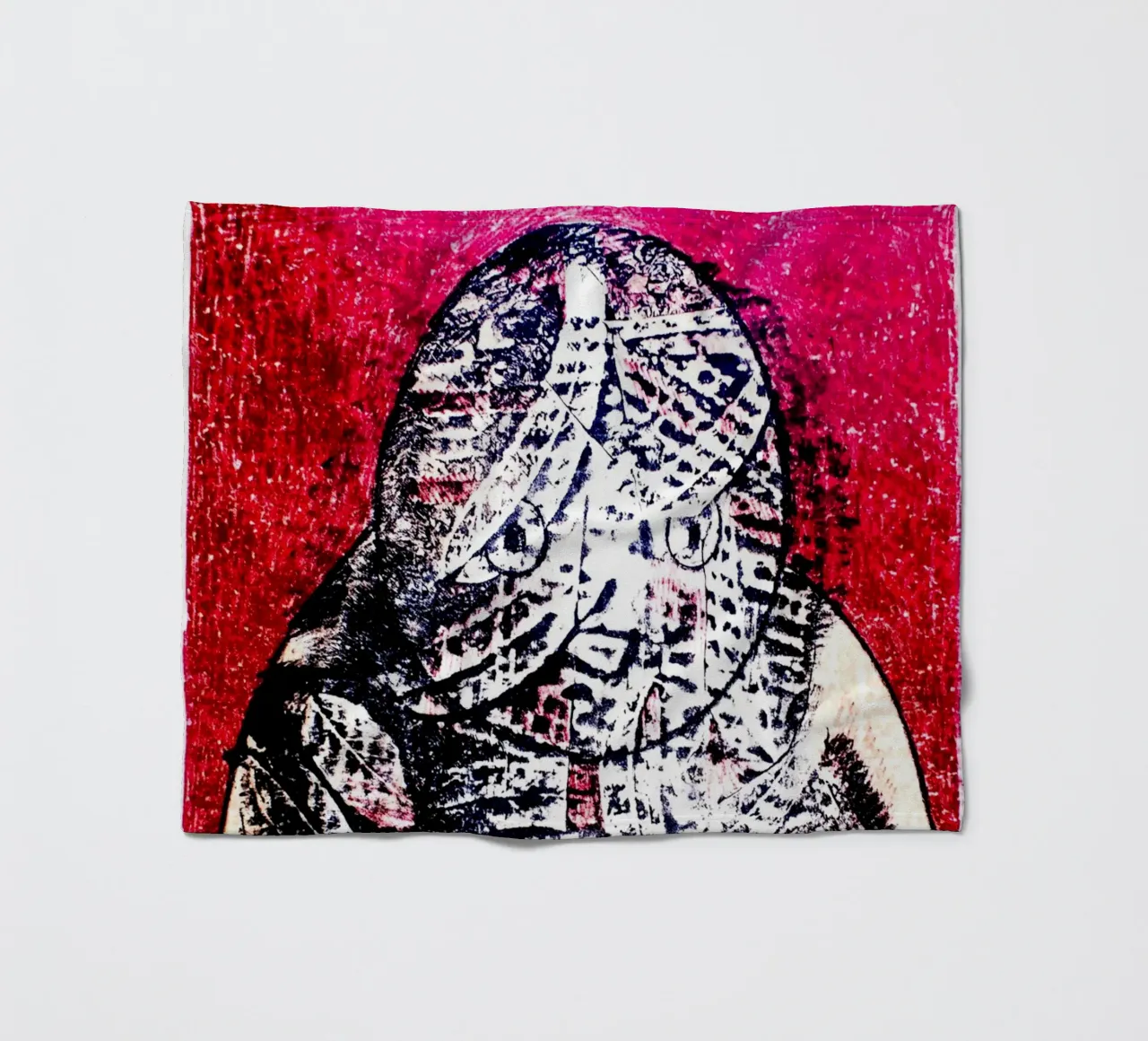 Hibou Lithograph 1955 fleece blanket by Ettyhmoz