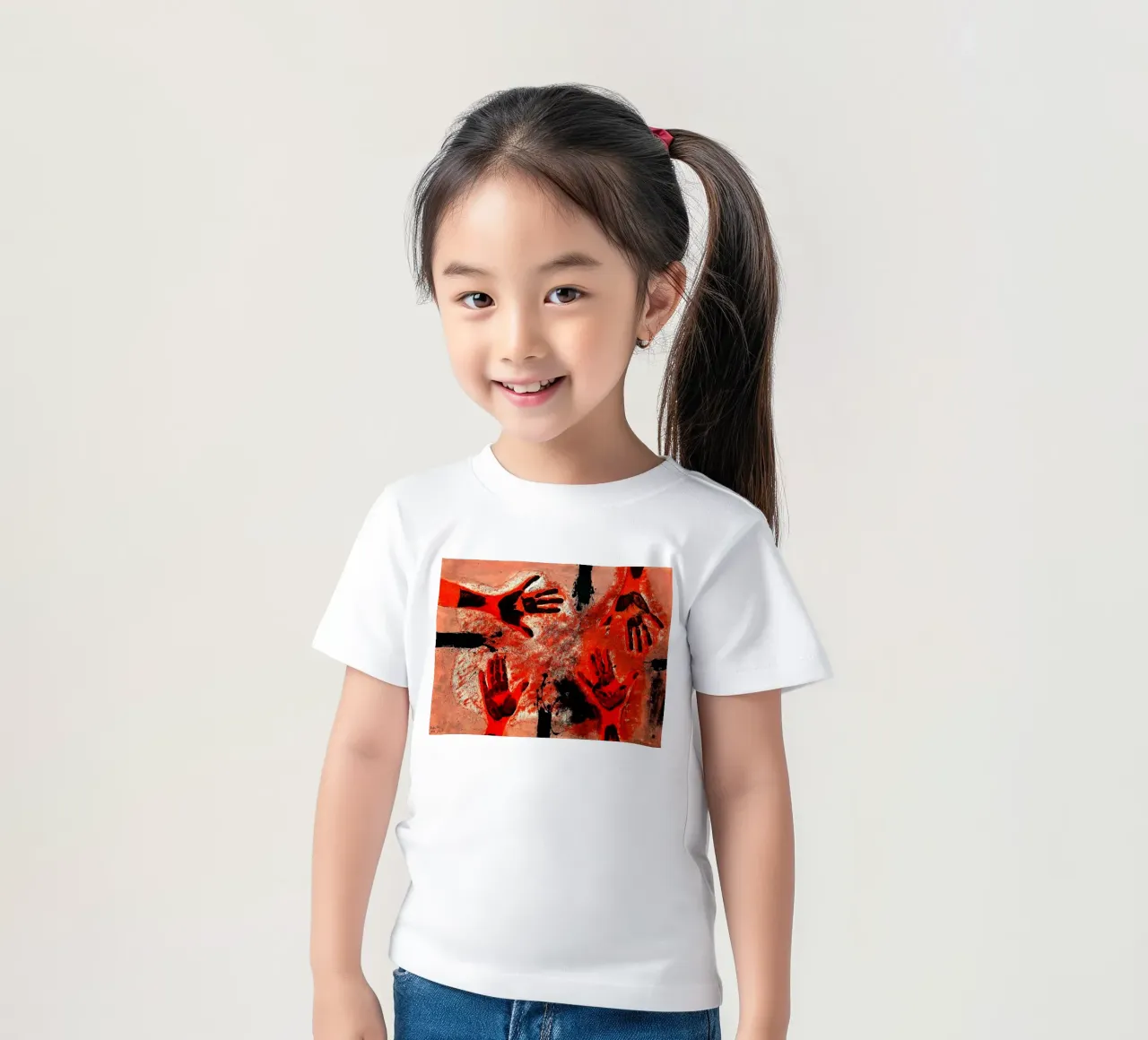 Mani in rosso 1979 t-shirt bambini da Ettyhmoz