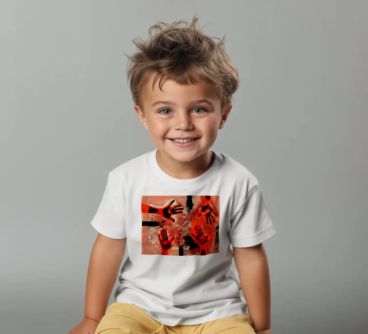 Mani in rosso 1979 t-shirt bambini da Ettyhmoz