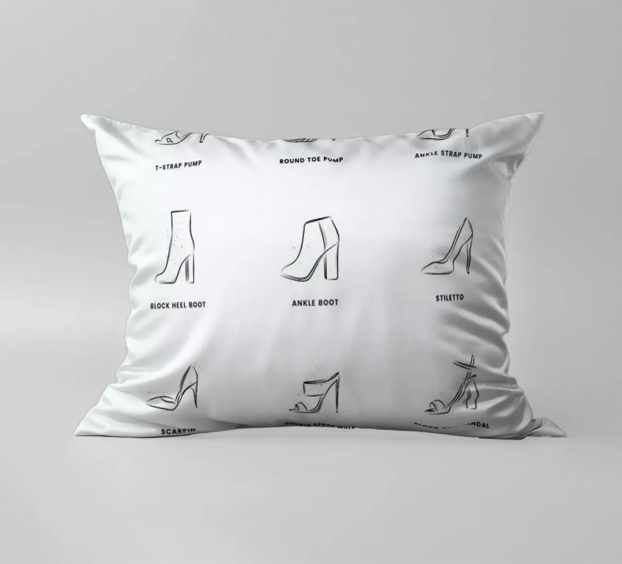 Heels Chart cuscino da daylight design studio