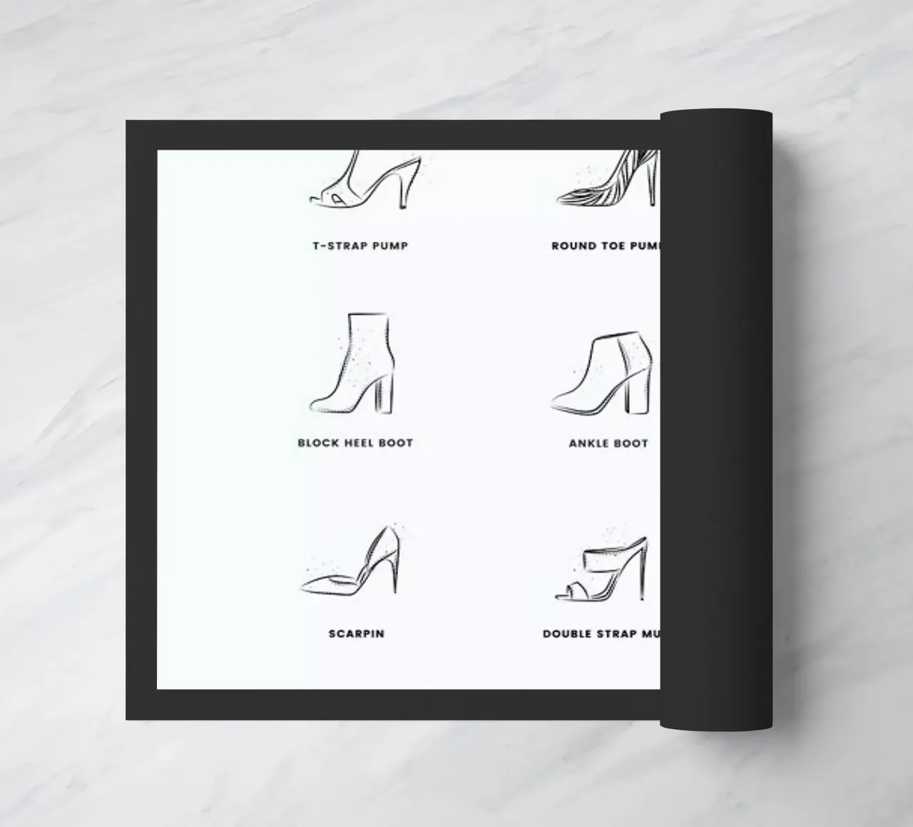 Heels Chart zerbino da daylight design studio