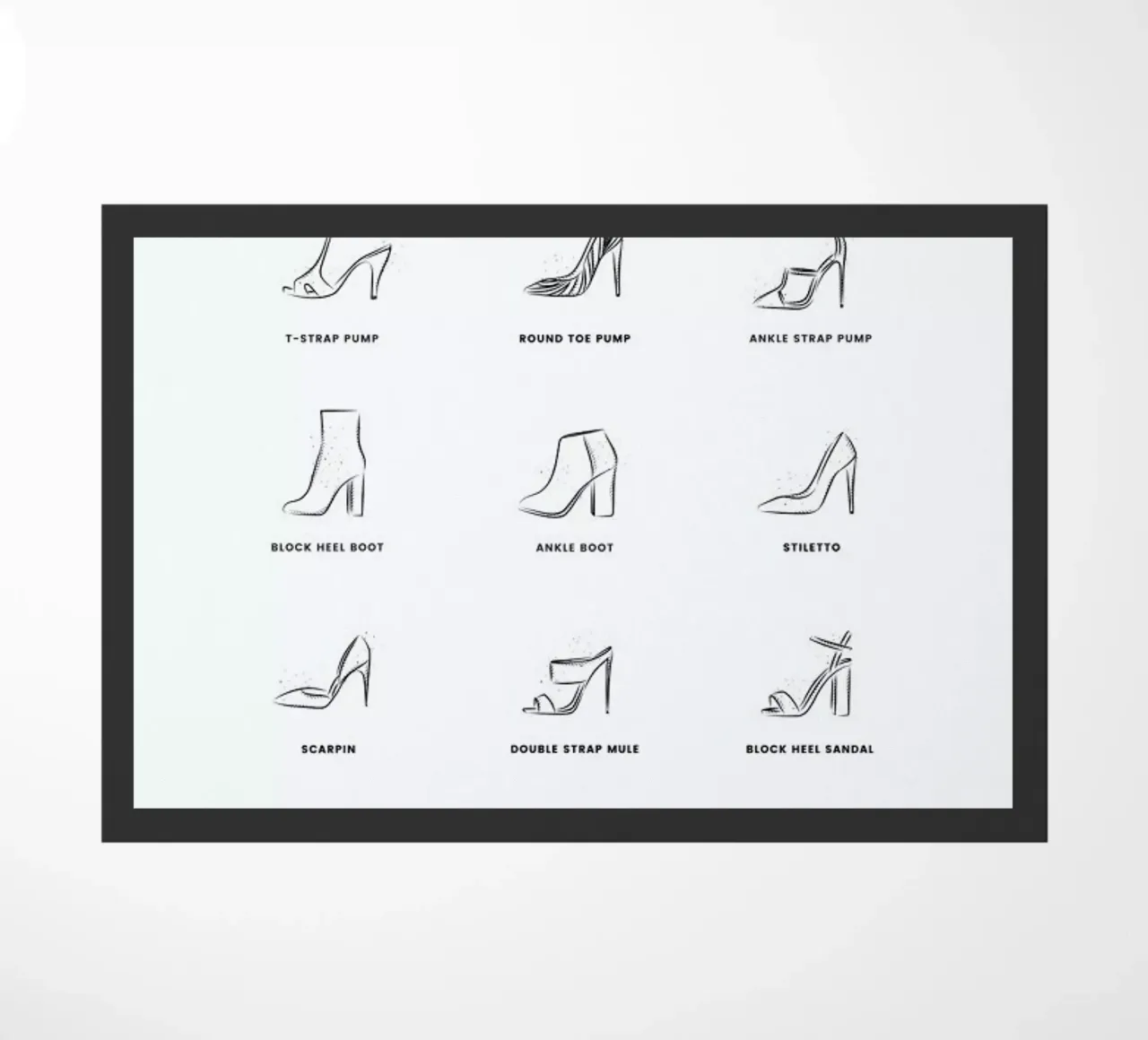 Heels Chart zerbino da daylight design studio