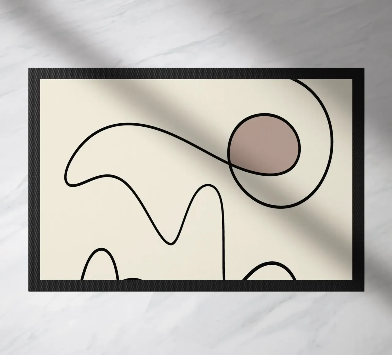 Minimal graceful line art abstract 09 zerbino da Little Dean