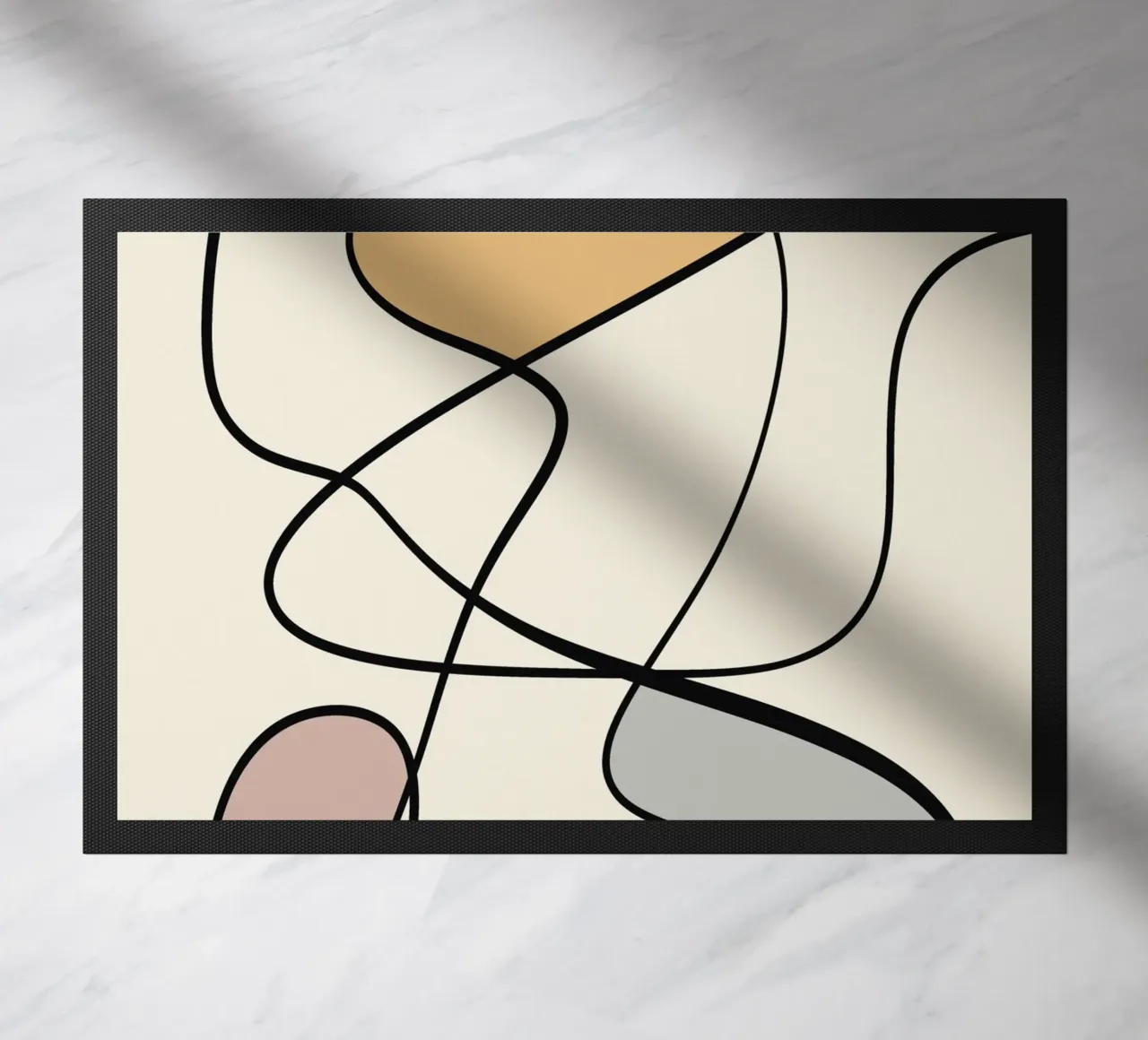 Minimal graceful line art abstract 08 zerbino da Little Dean