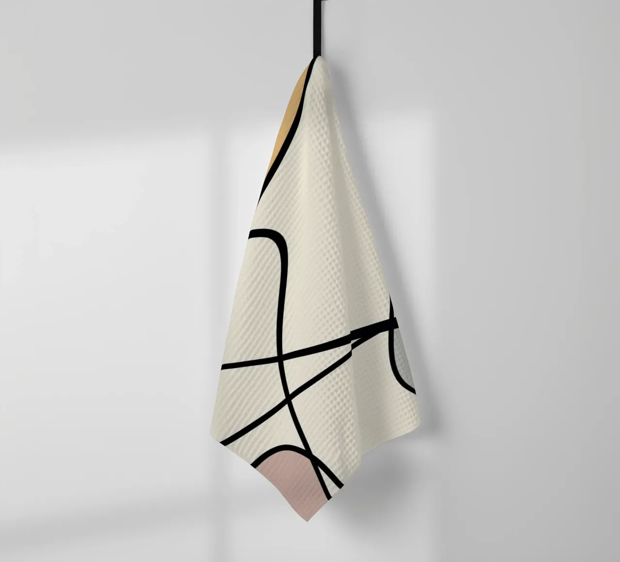 Minimale, gracieuse, abstraite, abstraite 08 torchon de Little Dean
