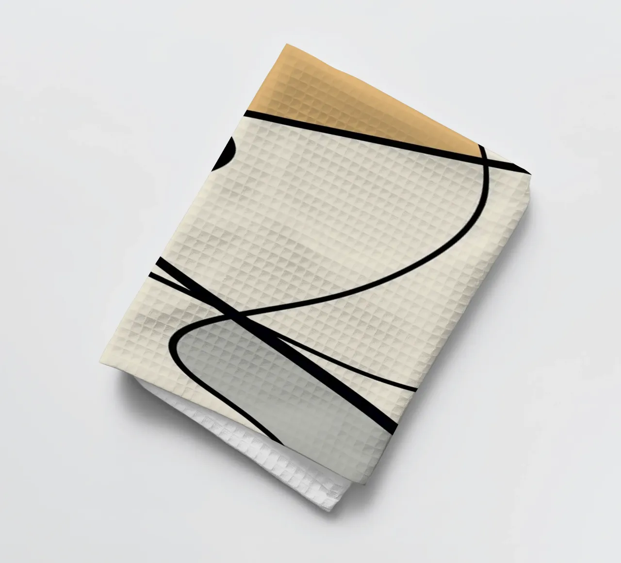Minimale, gracieuse, abstraite, abstraite 08 torchon de Little Dean