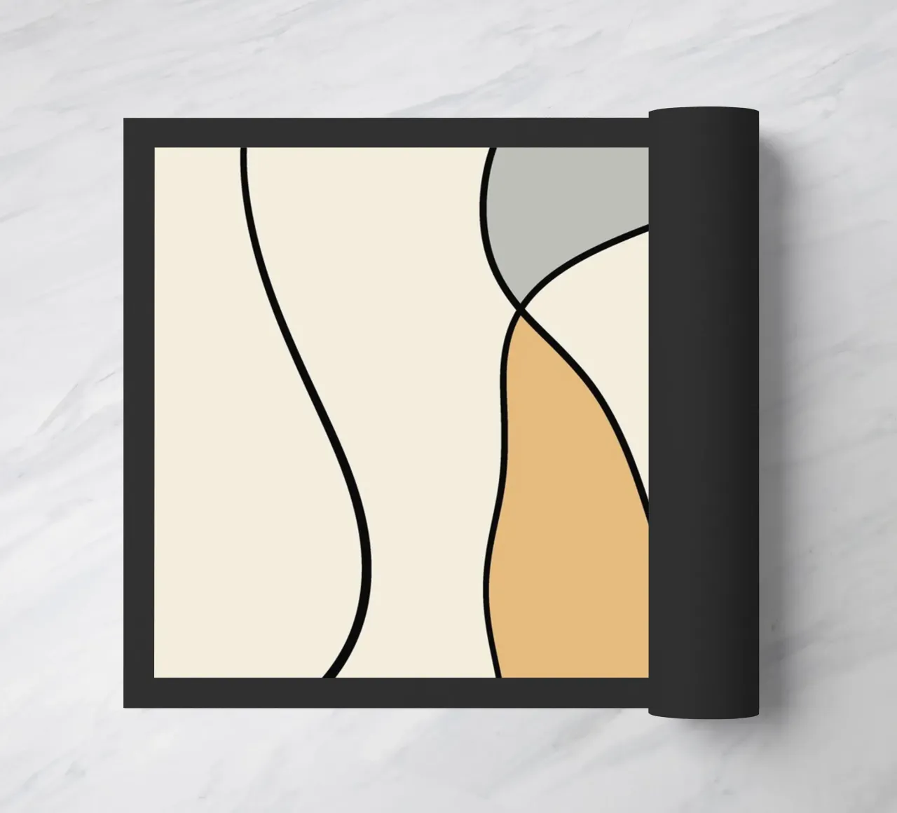 Minimal graceful line art abstract 07 zerbino da Little Dean