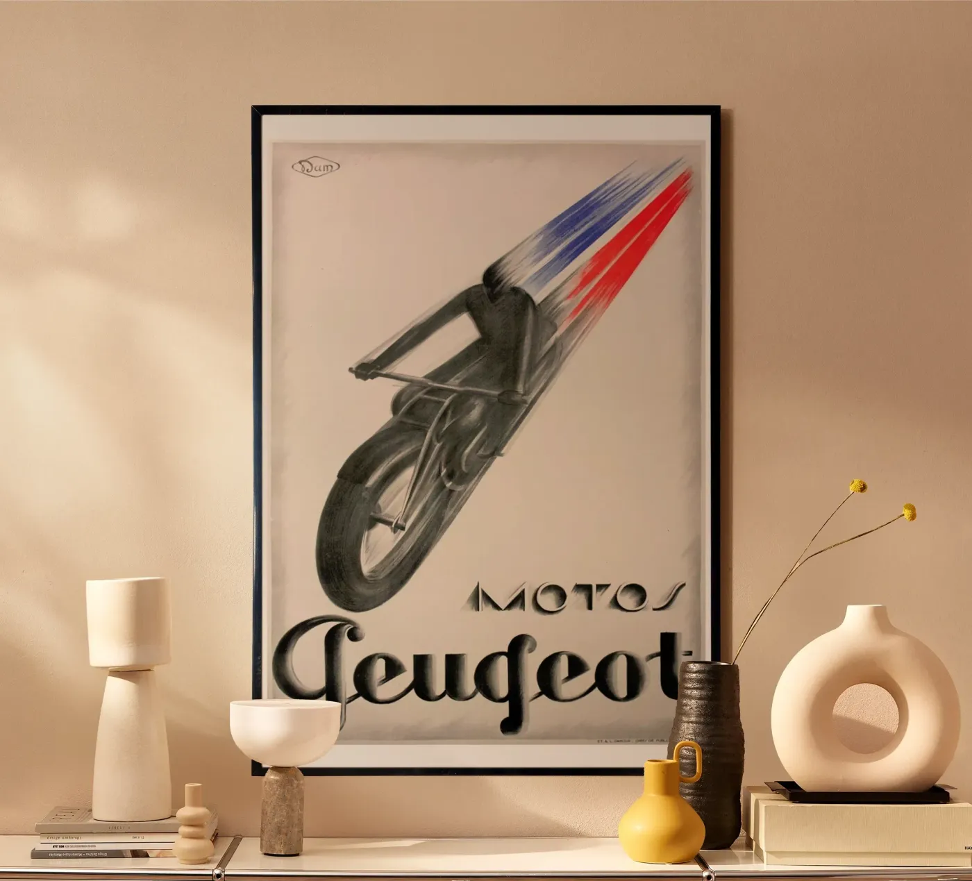 motorcycle2 poster van Robert Livingston