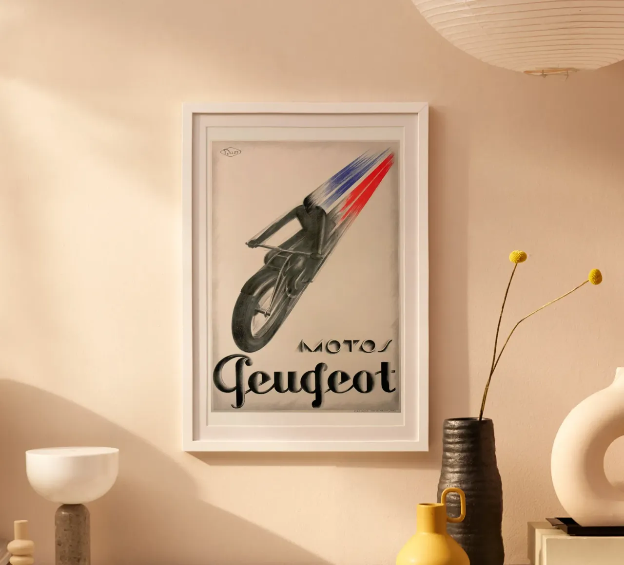 motorcycle2 poster by Robert Livingston