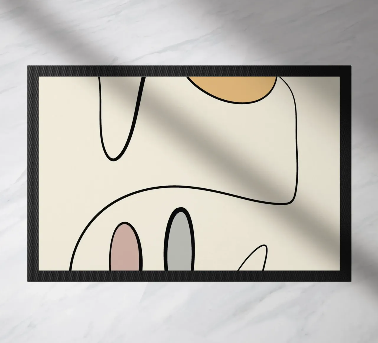 Minimal graceful line art abstract 06 zerbino da Little Dean