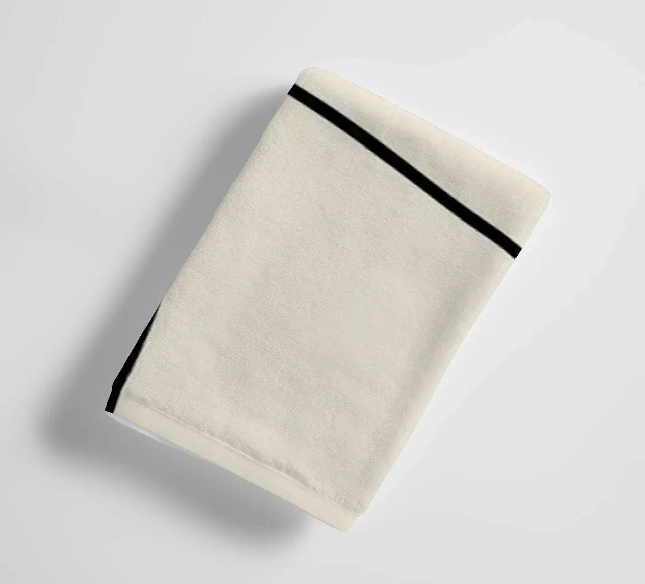 Minimal graceful line art abstract 06 asciugamano da bagno da Little Dean